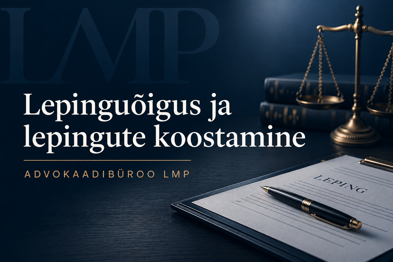 Lepinguõigus ja lepingute koostamine